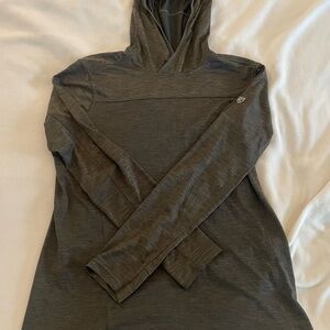 Kuhl Engineered Pullover Hoodie Men's M Brown Performance Hiking Lightweight